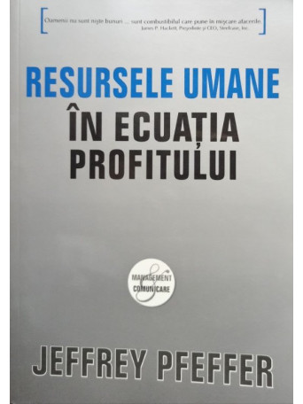 Resursele umane in ecuatia profitului