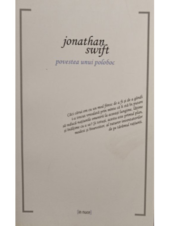 Jonathan Swift - Povestea unui poloboc - 2011 - brosata