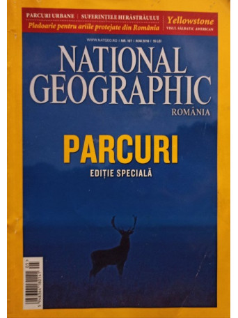 National Geographic, nr. 157, mai 2016