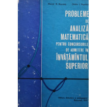 Probleme de analiza matematica