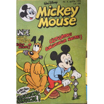 Mickey Mouse, revista pentru copii, cu benzi desenate, nr. 4 / 1993