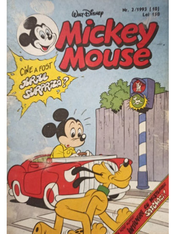 Mickey Mouse, revista pentru copii, cu benzi desenate, nr. 2 / 1993 (10)