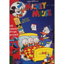 Mickey Mouse, revista pentru copii, cu benzi desenate, nr. 9 / 1997