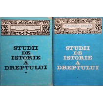 Studii de istorie a dreptului, 2 vol.