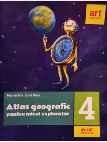 Marian Ene - Atlas geografic pentru micul explorator - 2018 - brosata