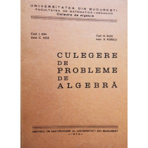 Culegere de probleme de algebra