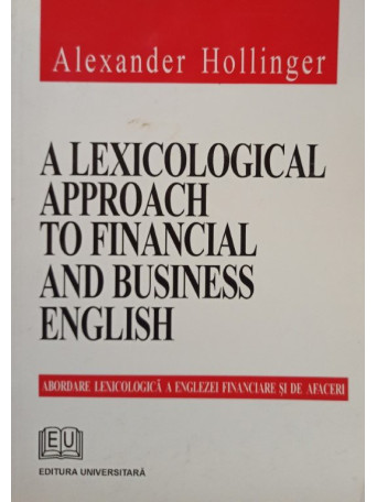 Alexander Hollinger - A lexicological approach to financial and business english - 2005 - Brosata