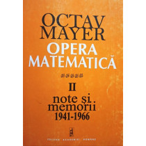 Opera matematica, vol. 2