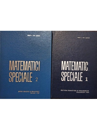 Matematici speciale, 2 vol.