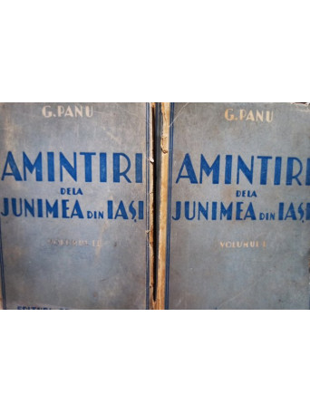 Amintiri de la Junimea din Iasi, 2 vol.