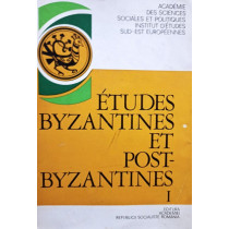 Etudes byzantines et postbyzantines, vol. 1