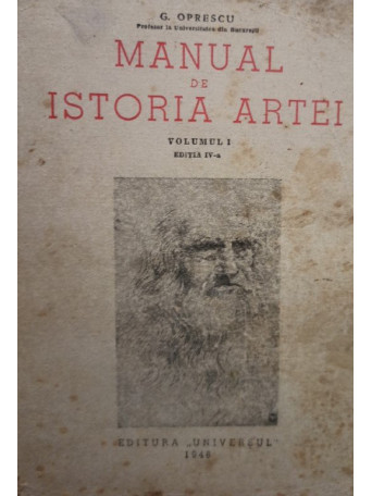 Manual de istoria artei, vol. 1, editia a IVa