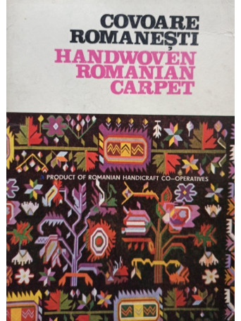 Handwoven romanian carpet