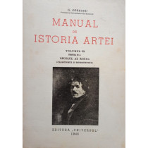 Manual de istoria artei, vol. III, editia a IIa