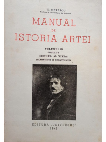 Manual de istoria artei, vol. III, editia a IIa