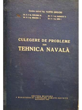 Culegere de probleme din tehnica navala