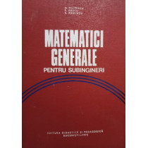 Matematici generale pentru subingineri