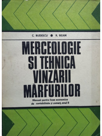 Merceologie si tehnica vanzarii marfurilor