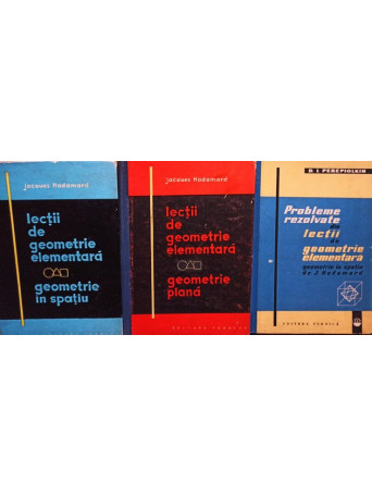 Lectii de geometrie elementara, 3 vol.