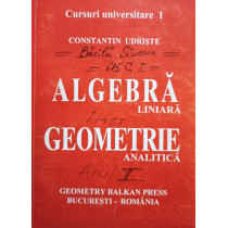 Algebra liniara, geometrie analitica