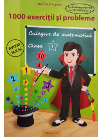 1000 exercitii si probleme - Culegere de matematica clasa I