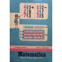 Matematica - Manual pentru clasa a IIIa