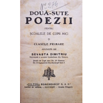 Doua sute poezii pentru scoalele de copii mici