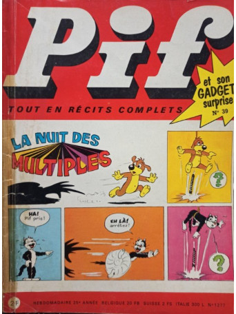 Pif, nr. 39, 25e annee, no. 1277