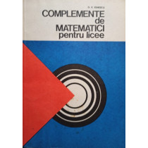 Complemente de matematici pentru licee