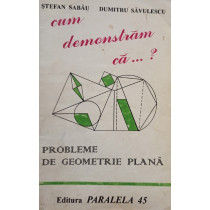 Probleme de geometrie plana