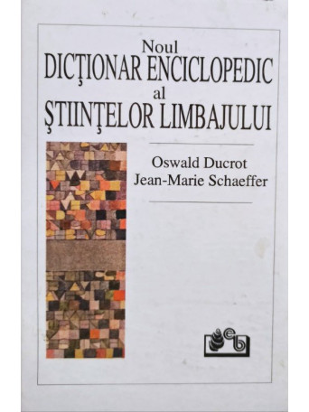 Noul dictionar enciclopedic al stiintelor limbajului