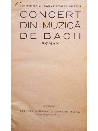 Concert din muzica de BACH