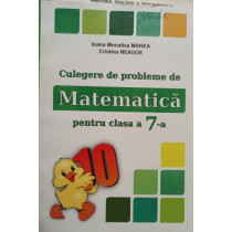 Culegere de probleme de matematica pentru clasa a 7-a