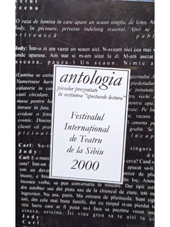 Festivalul International de Teatru de la Sibiu 2000