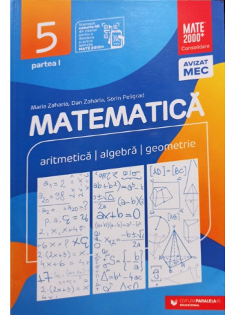 Maria Zaharia - Matematica, clasa V, partea I - 2020 - Brosata