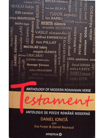 Testament - Antologie de poezie romana moderna