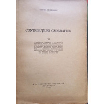 Contributiuni geografice, vol. VI