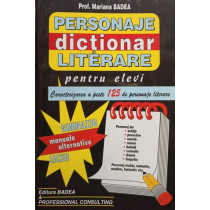 Dictionar - Personaje literare clasele V - XII