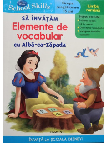 Sa invatam elemente de vocabular cu Alba ca Zapada