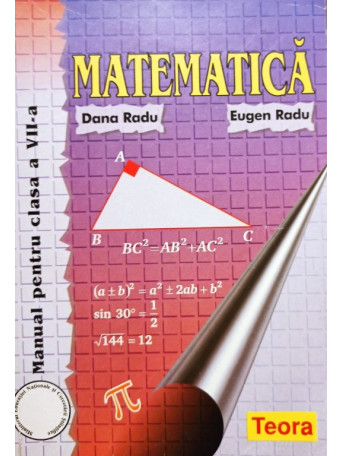 Matematica - Manual pentru clasa a VII-a