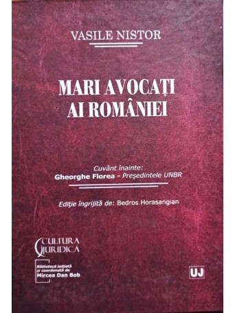 Mari avocati ai Romaniei