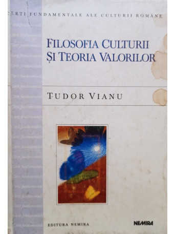 Filosofia culturii si teoria valorilor