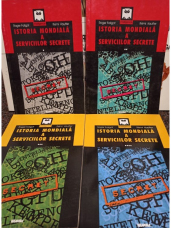 Roger Faligot - Istoria mondiala a Serviciilor Secrete, 4 vol. - 2002 - Brosata