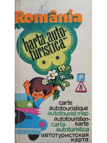 Dem Popescu - Harta autoturistica - 1974 - brosata