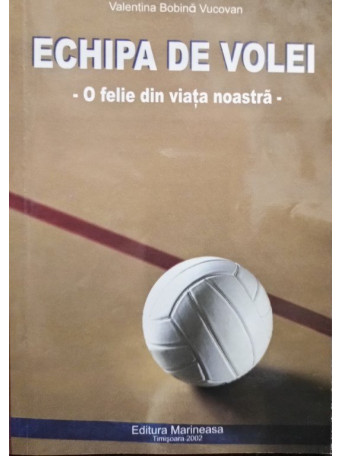 Echipa de volei (semnata)