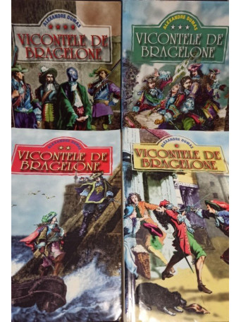 Vicontele de Bragelone, 4 vol.