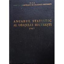 Anuarul statistic al orasului Bucuresti 1963