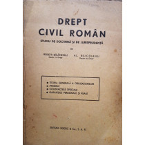 Drept civil roman. Studiu de doctrina si de jurisprudenta, vol. II