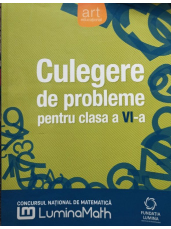 Culegere de probleme pentru clasa a VI