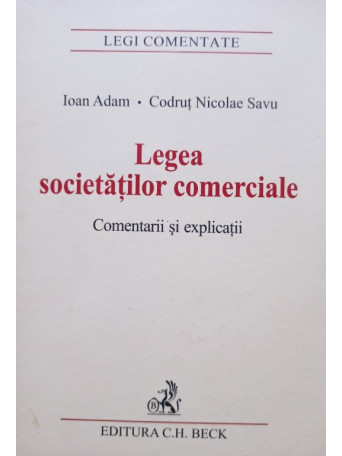 Legea societatilor comerciale